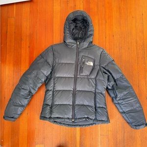 The North Face 700 puffer black jacket vintage